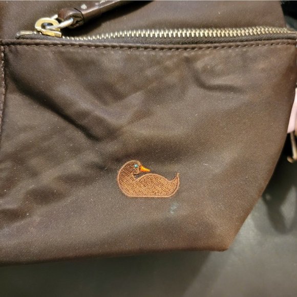 Dooney and Bourke Brown Nylon Zip Purse - Picture 2 of 12